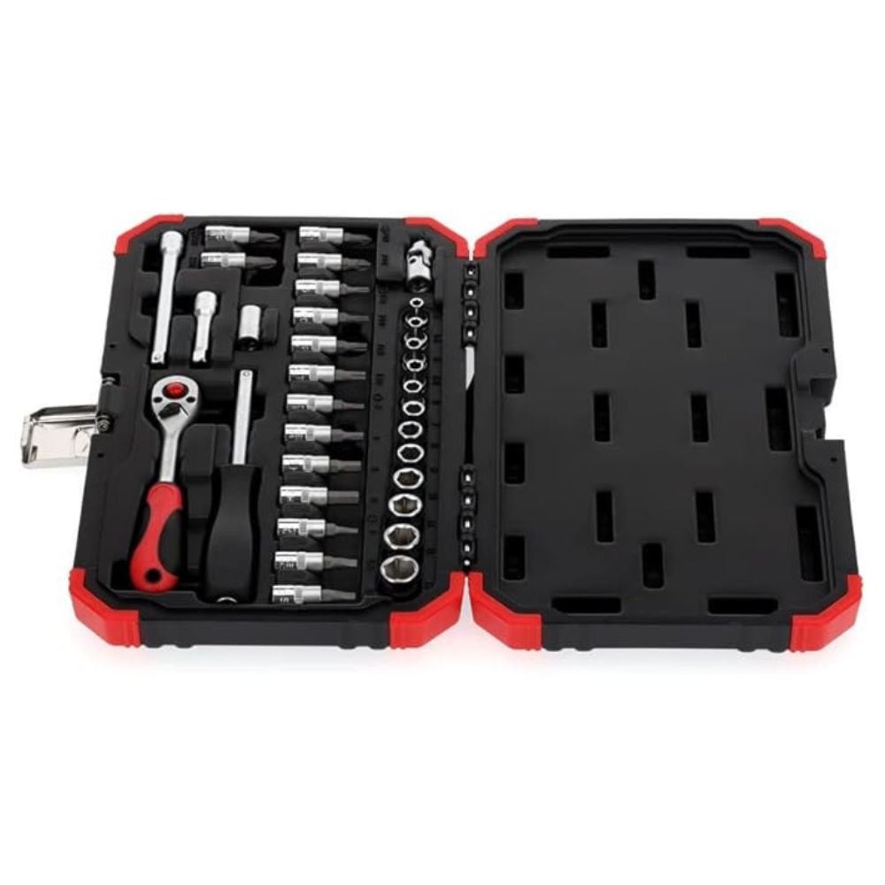Jogo de Soquetes com Encaixe de 1/4 Pol. com 33 Peças GEDORE RED-R49003033