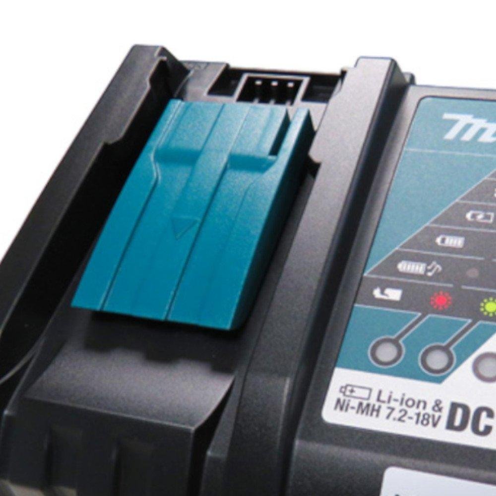 Carregador Rápido de Baterias 18V DC18RC 6Ah Bivolt MAKITA-197522-0